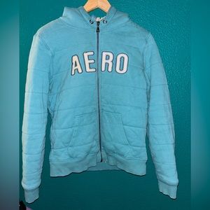 Aeropostale size XL lined coat blue super soft and warm A10